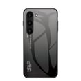 thumbnail image 1 of Allytech Gradient Color Case for Samsung Galaxy S24 Plus, Slim Fit Tempered Glass Back Cover Shockproof Bumper Anti-Scratch Phone Case for Galaxy S24 Plus - Gray, 1 of 7