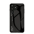 thumbnail image 1 of Allytech Gradient Color Case for Samsung Galaxy S25 Ultra, Slim Fit Tempered Glass Back Cover Shockproof Bumper Anti-Scratch Phone Case for Galaxy S25 Ultra - Black, 1 of 7
