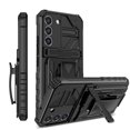 thumbnail image 1 of Allytech Heavy Duty Case for Samsung Galaxy A51 4G Rugged Hybrid Case with Built-in Kickstand Rotating Belt Clip Non-Slip Shockproof Case For Samsung Galaxy A51 4G,Black, 1 of 9