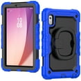 thumbnail image 1 of Allytech Heavy Duty Rugged Case for Lenovo Tab M9 2023, Adjustable Kickstand Case with Built-in Screen Protector, Anti-Drop Shockproof Full Body Protection Case for Lenovo Tab M9 - Blue, 1 of 6
