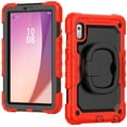 thumbnail image 1 of Allytech Heavy Duty Rugged Case for Lenovo Tab M9 2023, Adjustable Kickstand Case with Built-in Screen Protector, Anti-Drop Shockproof Full Body Protection Case for Lenovo Tab M9 - Red, 1 of 6
