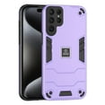 thumbnail image 1 of Allytech Hybrid Protective Case for Samsung Galaxy S24 Ultra, Camera Screen Protection, Soft TPU Bumper + Hard PC Back Panel Anti-Drop & Anti-Oil Case Cover for Samsung Galaxy S24 Ultra, Purple, 1 of 7
