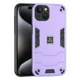 thumbnail image 1 of Allytech Hybrid Protective Case for iPhone 14 Plus, Camera Screen Protection, Soft TPU Bumper + Hard PC Back Panel Anti-Drop & Anti-Oil Case Cover for iPhone 14 Plus, Purple, 1 of 6