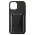 thumbnail image 1 of Allytech Kickstand Case for iPhone 12/12 Pro (6.1" 2020), Vertical and Horizontal Stand Soft Flexible TPU Frame PU Leather Back Card Holder Anti-Scratch Non-Slip Cover for iPhone 12/12 Pro, Black, 1 of 5