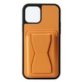 thumbnail image 1 of Allytech Kickstand Case for iPhone 12/12 Pro (6.1" 2020), Vertical and Horizontal Stand Soft Flexible TPU Frame PU Leather Back Card Holder Anti-Scratch Non-Slip Cover for iPhone 12/12 Pro, Yellow, 1 of 5