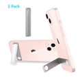 thumbnail image 1 of Allytech Kickstand for Phone Attachment [1 PCS], [Ultra Slim Metal Phone Holder][Vertical and Horizontal Stand] [Adjustable Angle] [Easy to Install] Compatible with All Mobile Phone, Silver, 1 of 1