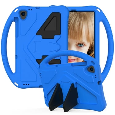 Allytech Kids Case for Lenovo Tab M10 FHD Plus 2nd Generation TB-X606F, Soft Rubber EVA Lightweight Shockproof Handle Drop Protection Kickstand Kids Friendly Kids Proof, Blue