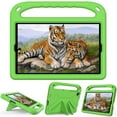 thumbnail image 1 of Allytech Kids Case for Lenovo Tab M10 Plus TB-X606F / TB-X606X 10.3 Inch FHD (2020 2nd Gen) Android Tablet, Soft EVA Rubber Children Proof Handle Kickstand Heavy Duty Protection Shockproof,Green, 1 of 6