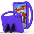 thumbnail image 1 of Allytech Kids Case for Lenovo Tab M10 TB-X605F TB-X505F / Lenovo Tab P10 TB-705F TB-X705L, Heavy Duty Shockproof Kickstand EVA Rubber Lightweight with Handle Drop Proof Kids Friendly, Purple, 1 of 1