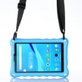 thumbnail image 1 of Allytech Kids Case for Lenovo Tab M8 HD TB-8505F/ Tab M8 FHD TB-8705F, Soft EVA Rubber Kids Friendly Shockproof Drop Protection Lightweight Case Cover with Adjustable Hand Strap, Blue, 1 of 9