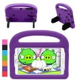 thumbnail image 1 of Allytech Kids Case for Samsung Galaxy Tab 8 Inch (Model T330/T375/T377/T380/T385/T387 ONLY), EVA Shockproof Kids Friendly Shockproof Cover Handle Stand Lightweight Protective, Purple, 1 of 7