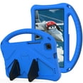 thumbnail image 1 of Allytech Kids Case for Samsung Galaxy Tab A 8.0 2019 Released Model SM-T290 T295, Soft EVA Silicone Protective Kids Proof Without Screen Protector Convertible Handle Kickstand Lightweight, Blue, 1 of 6
