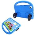 thumbnail image 1 of Allytech Kids Case for Samsung Galaxy Tab A7 10.4" SM-T500 T505 T507, Silicone EVA Cute Car Design Hanlde Stand Shockproof Lightweight Kids Friendly Case for Girls Boys - Blue, 1 of 6