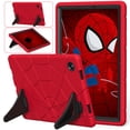 thumbnail image 1 of Allytech Kids Case for Samsung Galaxy Tab A8 10.5-inch (2022) X200 X205 X207,Shockproof Rubber Rugged Kids Friendly Protective Cover Kickstand Case,Red/Black, 1 of 7