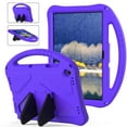 thumbnail image 1 of Allytech Kids Case for Samsung Galaxy Tab A9+ 11 Inch SM-X210 X215 X217, EVA Rubber Lightweight Handle Kickstand Kids Friendly Shockproof Cover Case for Galaxy Tab A9 Plus 11" - Purple, 1 of 6