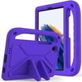 thumbnail image 1 of Allytech Kids Case for Samsung Galaxy Tab A9 8.7 Inch SM-X110 X115 2023 Released, Shockprof Rugged Kickstand Lightweight Kids Friendly EVA Rubber Case Cover for Galaxy Tab A9 - Purple, 1 of 5