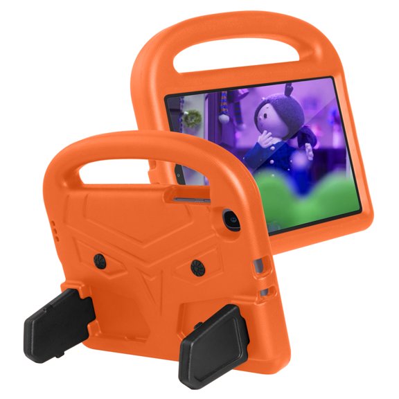 Allytech Kids Cover for Samsung Galaxy Tab A 8.4 inch SM-T307 2020 Release Tablet Verizon/T-Mobile/AT&T, Drop Protection Corner Protection Cute Panda Design Case for Galaxy Tab A 8.4" 2020, Orange