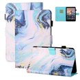 thumbnail image 1 of Allytech Kindle Paperwhite Case 10th Generation, Kindle Paperwhite Case, Slim Shell Folio Flip Smart Cover Auto Sleep Wake Patterned Case for All Versions Amazon Kindle Paperwhite, Marble, 1 of 7