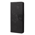thumbnail image 1 of Allytech LG Velvet Case, LG Velvet 4G/5G Case, Slim Fit PU Leather Butterfly Embossed Folding Stand Folio Flip Shockproof Card Slots Wallet Case Cover for LG Velvet, Black, 1 of 1
