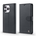 thumbnail image 1 of Allytech Leather Flip Wallet Cell Phone Case with Credit Card Slots for iPhone XR, Black, 1 of 7