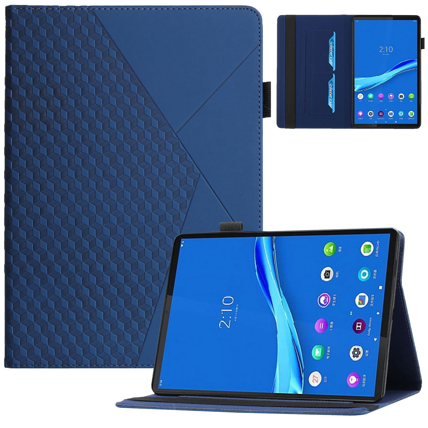 YHFZR Custodia Cover per OSCAL Pad8 Tablette 10 Pollice, Ultra Leggero Protettiva Cover in Silicone con Supporto per Bambini per OSCAL Pad8 Tablette 10 Pollice, Rosa