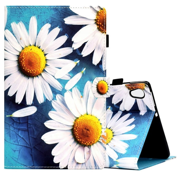 Allytech Lenovo Tab M10 HD 2nd Gen Case 10.1" 2020 TB-X306F/TB-X306X, Slim Fit PU Leather Auto Sleep Wake Kickstand Protective Shockproof Case Cover for Lenovo Tab M10 HD 2nd Gen 10.2" - Sunflower