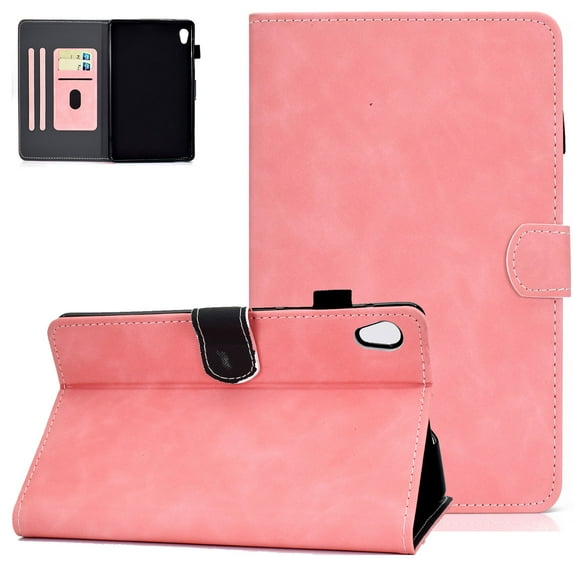Allytech Lenovo Tab M10 HD 2nd Gen Case 10.1" Model TB-X306X TB-X306F, PU Leather Multi Angle Stand Shockproof Auto Sleep Wake Protective Case Cover for Lenovo Tab M10 HD 10.1" 2nd Gen 2020,Rosegold