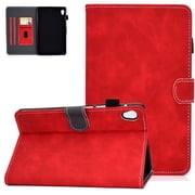 Allytech Lenovo Tab M10 HD 2nd Gen Case 10.1 Model TB-X306X TB-X306F, PU Leather Multi Angle Stand Shockproof Auto Sleep Wake Protective Case Cover for Lenovo Tab M10 HD 10.1 2nd Gen 2020,Red