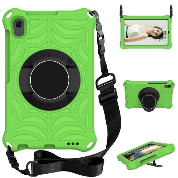 Allytech Lenovo Tab M8 HD / Smart Tab M8 Case Model TB-8705F TB-8505F, Rubber Rugged Heavy Duty Shockproof Kickstand Protective Cover Case for Lenovo Tab M8 TB-8705F TB-8505F, Green