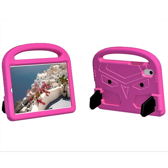 Allytech for Lenovo Tab M9 2023 Case Kids, Soft EVA Rubber Heavy Duty Shockproof Handle Stand Lightweight Kids Friendly Case Cover for Lenovo Tab M9 TB-310FU 9.0 Inch 2023 - Pink