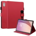 thumbnail image 1 of Allytech Lenovo Tab M9 Case TB-310FU /TB-310XU, Premium PU Leather Shockproof Auto Sleep Wake Smart Cover Kickstand Magnetic Closure Flip Case for Lenovo Tab M9 9-Inch 2023 Released - Red, 1 of 1