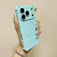 thumbnail image 1 of Allytech Liquid Silicone Back Cover Case for Apple iPhone 17 Pro Max 6.9", Slim Fit Shockproof Corner Protective Bumper Skin Feeling Anti-Scratch Case - Blue, 1 of 7