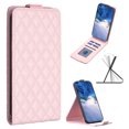 thumbnail image 1 of Allytech Luxury PU Leather Case for Google Pixel 8, Vertical Flip Wallet Case with 3 Card Slots, Adjustable Kickstand Magnetic Closure Shockproof Protective Shell for Women Men - Pink, 1 of 9