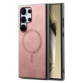 thumbnail image 1 of Allytechgroup Compatible with MagSafe PU Leather Slim Fit Cell Phone Case for Samsung Galaxy A05S, Pink, 1 of 10
