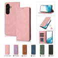 thumbnail image 1 of Allytech Magnetic Case for Samsung Galaxy S23 FE, [3 Card Slots] [1 Cash Slots] Slim PU Leather Shockproof Camera Lens Protection Kickstand Magnetic Closure Luxury Case for Women Men - Rosegold, 1 of 7