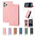 thumbnail image 1 of Allytech Magnetic Case for iPhone 14 Pro Max, [3 Card Slots] [1 Cash Slots] Slim PU Leather Shockproof Camera Lens Protection Kickstand Magnetic Closure Luxury Case for Women Men - Rosegold, 1 of 7