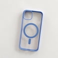 thumbnail image 1 of Allytech Magnetic Case for iPhone 15 Pro Compatible with MagSafe Wireless Charging, [Slim & Lightweight] Shockproof TPU Bumper Clear Matte Rugged Acrylic Back Case - Lightpurple, 1 of 8