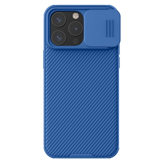 Allytech Magnetic Case for iPhone 15 Pro Max, Compatible with MagSafe, CamShield Pro Ultra Thin Shockproof Anti-Slip Case with Sliding Camera Cover for iPhone 15 Pro Max - Blue