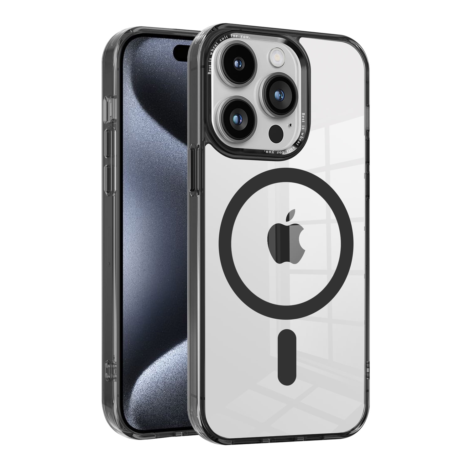 Allytech Magnetic Case for iPhone 15 Pro Max, Compatible with Magsafe ...