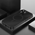 thumbnail image 1 of Allytech Magnetic Case for iPhone 15 Pro Max, Ultra Slim Lightweight Luxury Cover Compatible with MagSafe, Built-in Tempered Lens Film Shockproof Anti-Scratch Case for iPhone 15 Pro Max - Black, 1 of 6