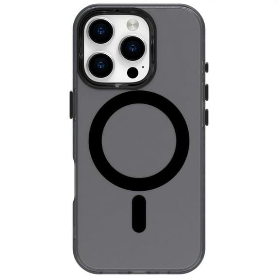 Allytech Magnetic Case for iPhone 16 Pro Compatible with Magsafe & Wireless Charging Lightweight Shell Shockproof Soft TPU Back Protective Case Military-Grade Protection & Anti-Scratch, Black
