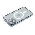 thumbnail image 1 of Allytech Magsafe Case for Apple iPhone 12 - Military Grade Protection Compatible with Magsafe Wireless Charging Matte Transparent Back Cover Case for Apple iPhone 12 - Blue, 1 of 5