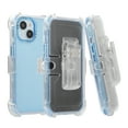 Allytech Matte Case for iPhone 15 Pro with Belt Clip Holster & 360