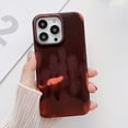 thumbnail image 1 of Allytech Matte Case for iPhone 15 Pro - [Drop Protection] - Ultra Thin Lightweight Shockproof Cover with Color Changing Effect for Women Men for iPhone 15 Pro, Black/Red, 1 of 9
