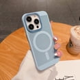 thumbnail image 1 of Allytech Mesh Hole Breathable Case for iPhone 15, [Heat Dissipation] [Precise Cutouts] Shockproof Slim & Lightweight Protective Case Compatible with MagSafe for iPhone 15 - Blue, 1 of 9