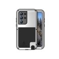 thumbnail image 1 of Allytech Military Grade Shockproof Case Cover for Samsung Galaxy S24 Ultra, Heavy Duty Protective Dustproof Three Layers Armor Phone Case for Galaxy S24 Ultra, Silver, 1 of 5