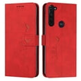 thumbnail image 1 of Allytech Moto G Stylus 2022 Case - Premium PU Leather Folio Stand Shockproof Protective Cards Slots Holder Magnetic Closure Hand Wrist Wallet Cover Shell for Motorola Moto G Stylus 2022 4G - Red, 1 of 10