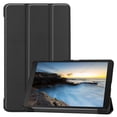 thumbnail image 1 of Allytech New Galaxy Tab A 8.0 Case 2019 Model SM-T295 T290, Premium PU Leather Trifold Stand Lightweight Magnetic Folio Style Case Cover for Samsung Galaxy Tab A 8.0 2019 T290, Black, 1 of 8