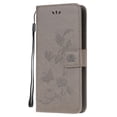 thumbnail image 1 of Allytech Note 20 Case, Galaxy Note 20 Cover, PU Leather Folding Stand Butterfly Embossed Credit Cards Slots Magnetic Closure Shockproof Anti-scratch TPU Back Cover for Samsung Galaxy Note 20, Gray, 1 of 4
