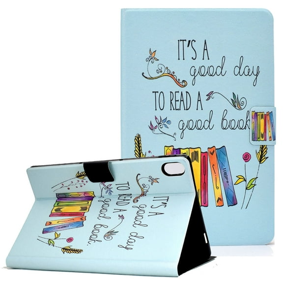 Allytech PU Leather Case for iPad 10th Gen 10.9" 2022 (A2696 A2757 A2777), Wallet Case with Stand Card Slots Auto Sleep Wake Case for iPad 10th Gen 10.9 inch 2022 Released, Books